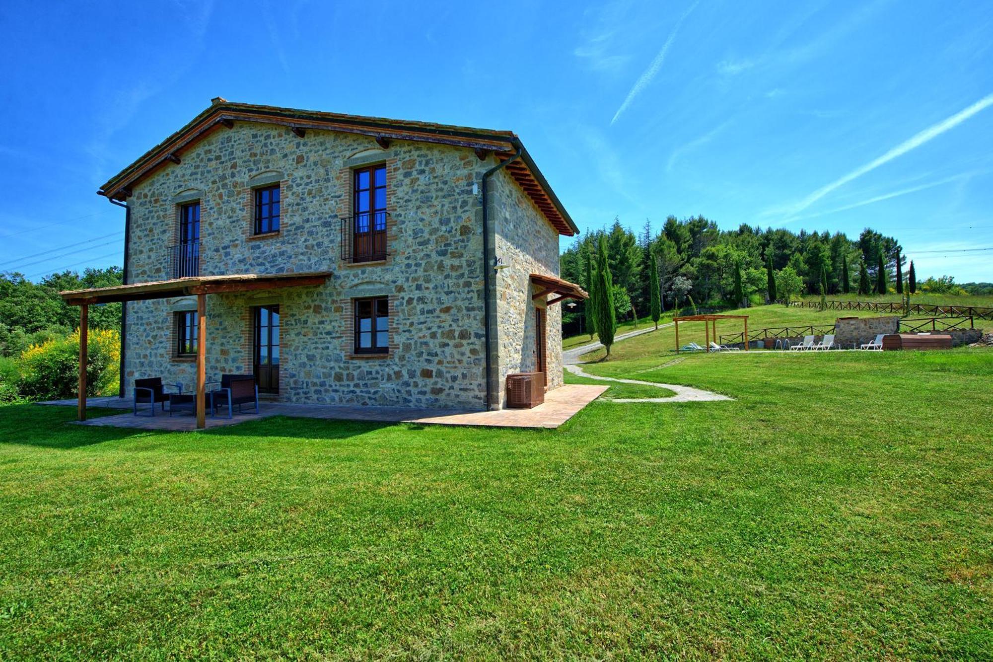 Villa San Michele By Posarellivillas Campiglia d'Orcia Luaran gambar