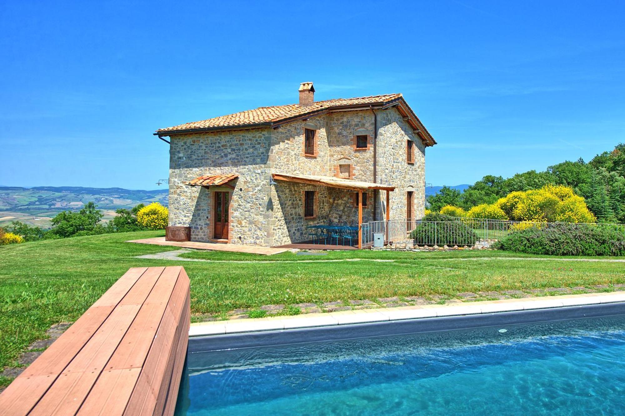 Villa San Michele By Posarellivillas Campiglia d'Orcia Luaran gambar
