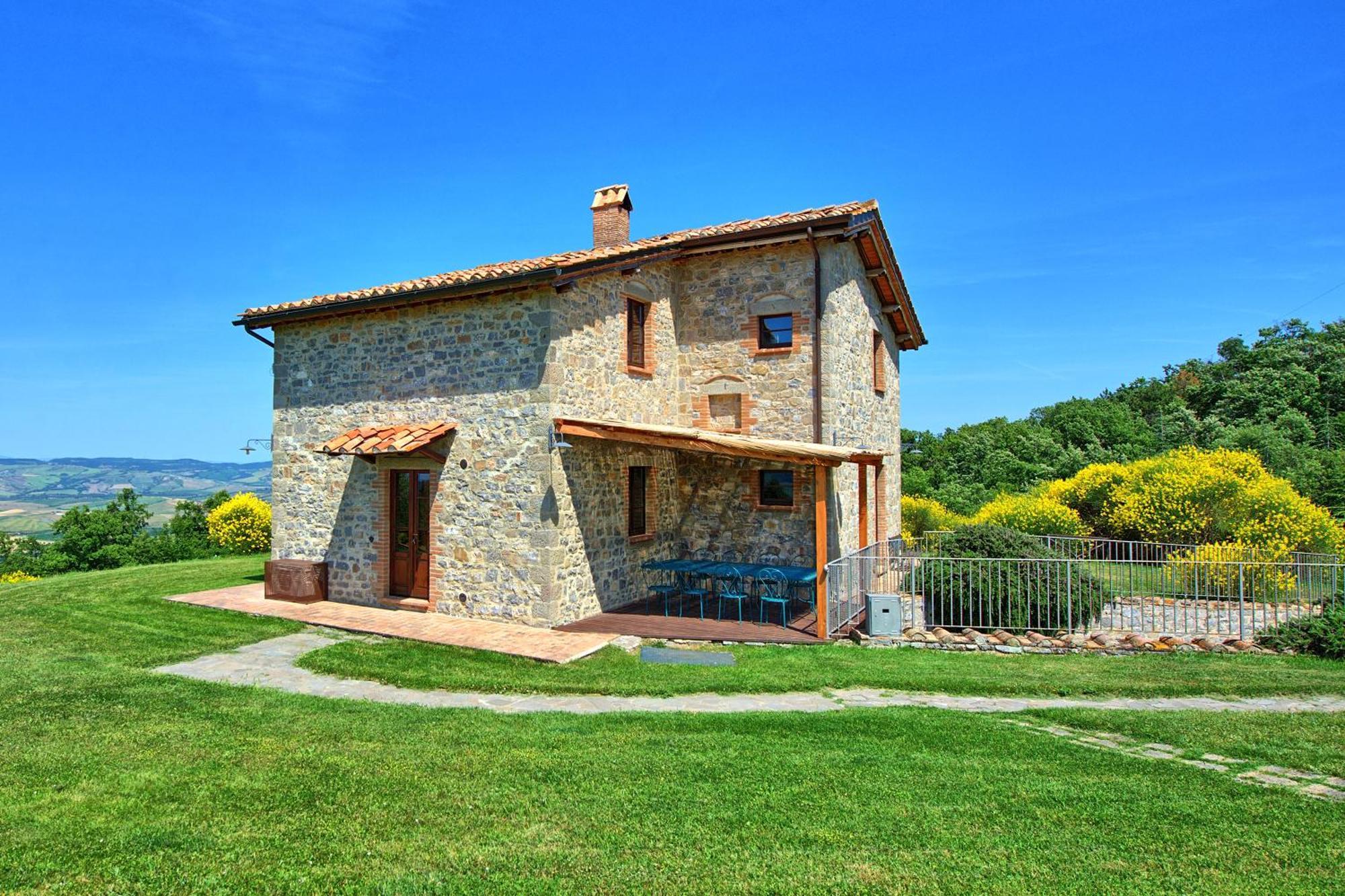 Villa San Michele By Posarellivillas Campiglia d'Orcia Luaran gambar