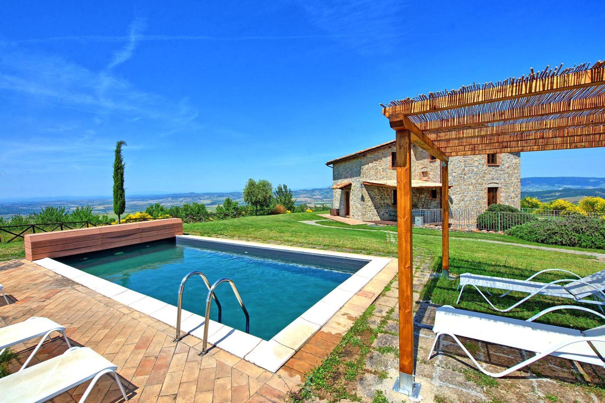 Villa San Michele By Posarellivillas Campiglia d'Orcia Luaran gambar