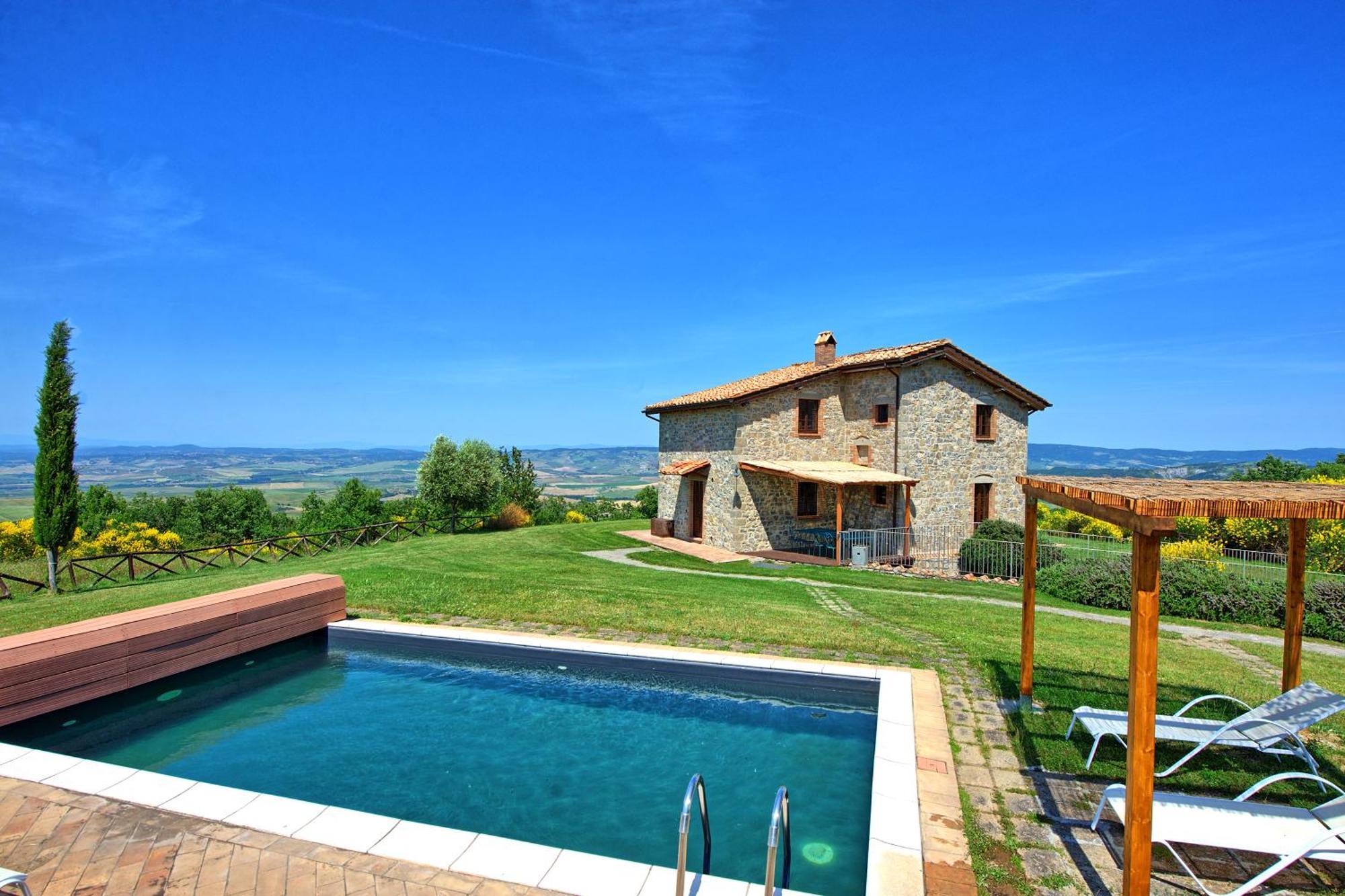 Villa San Michele By Posarellivillas Campiglia d'Orcia Luaran gambar