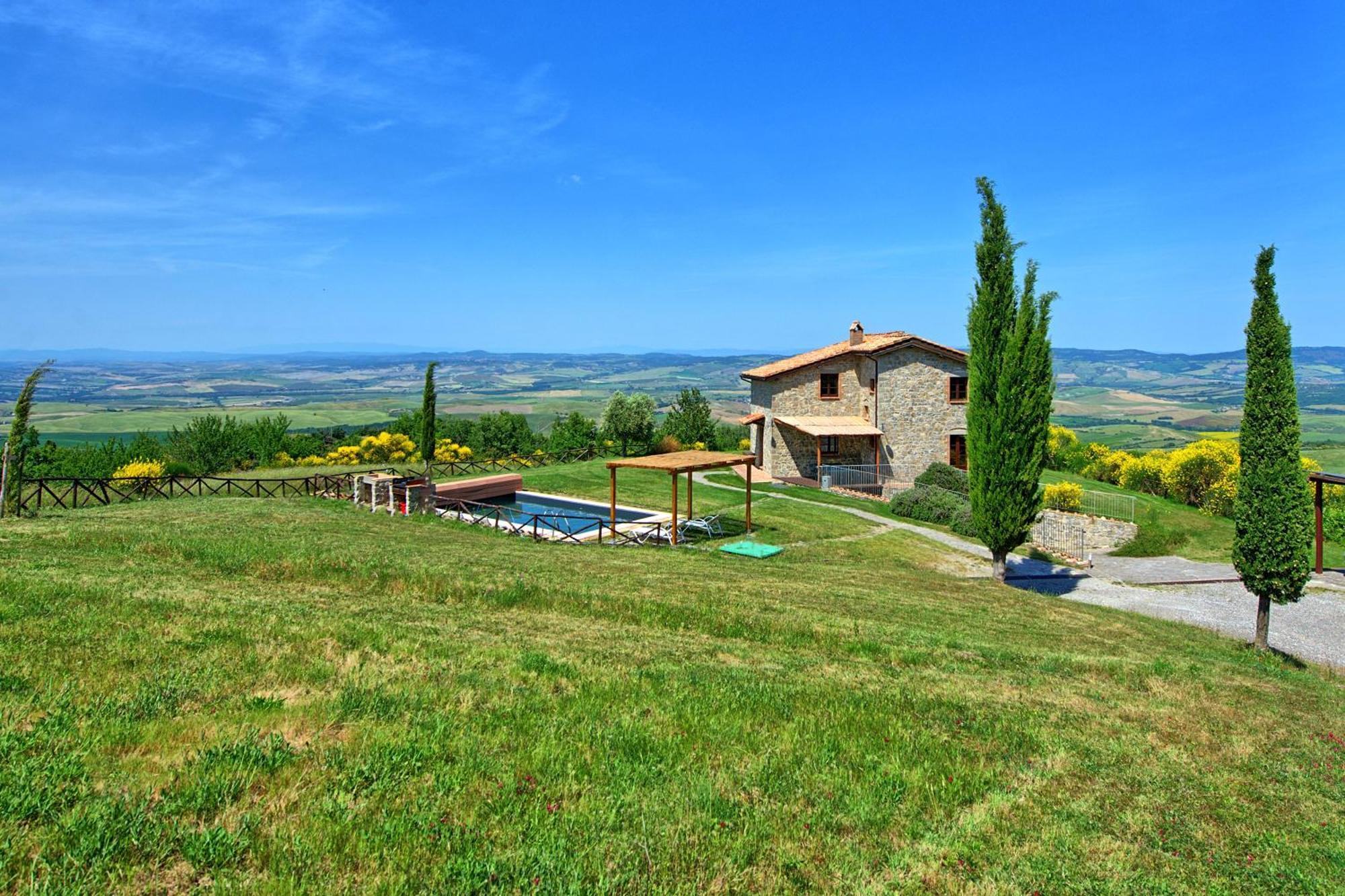 Villa San Michele By Posarellivillas Campiglia d'Orcia Luaran gambar
