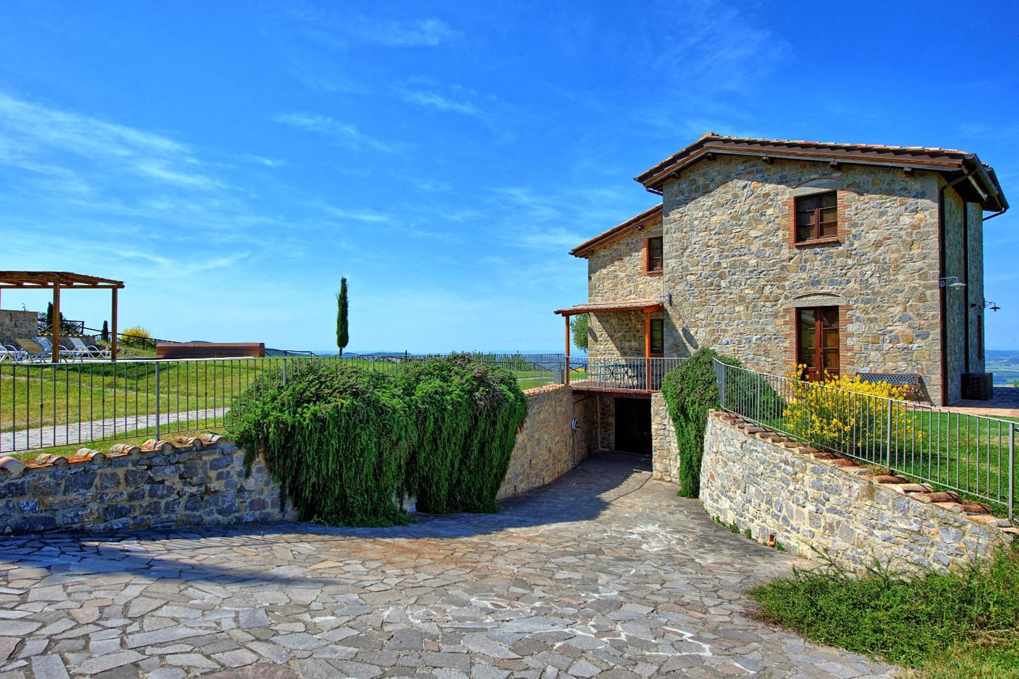 Villa San Michele By Posarellivillas Campiglia d'Orcia Luaran gambar