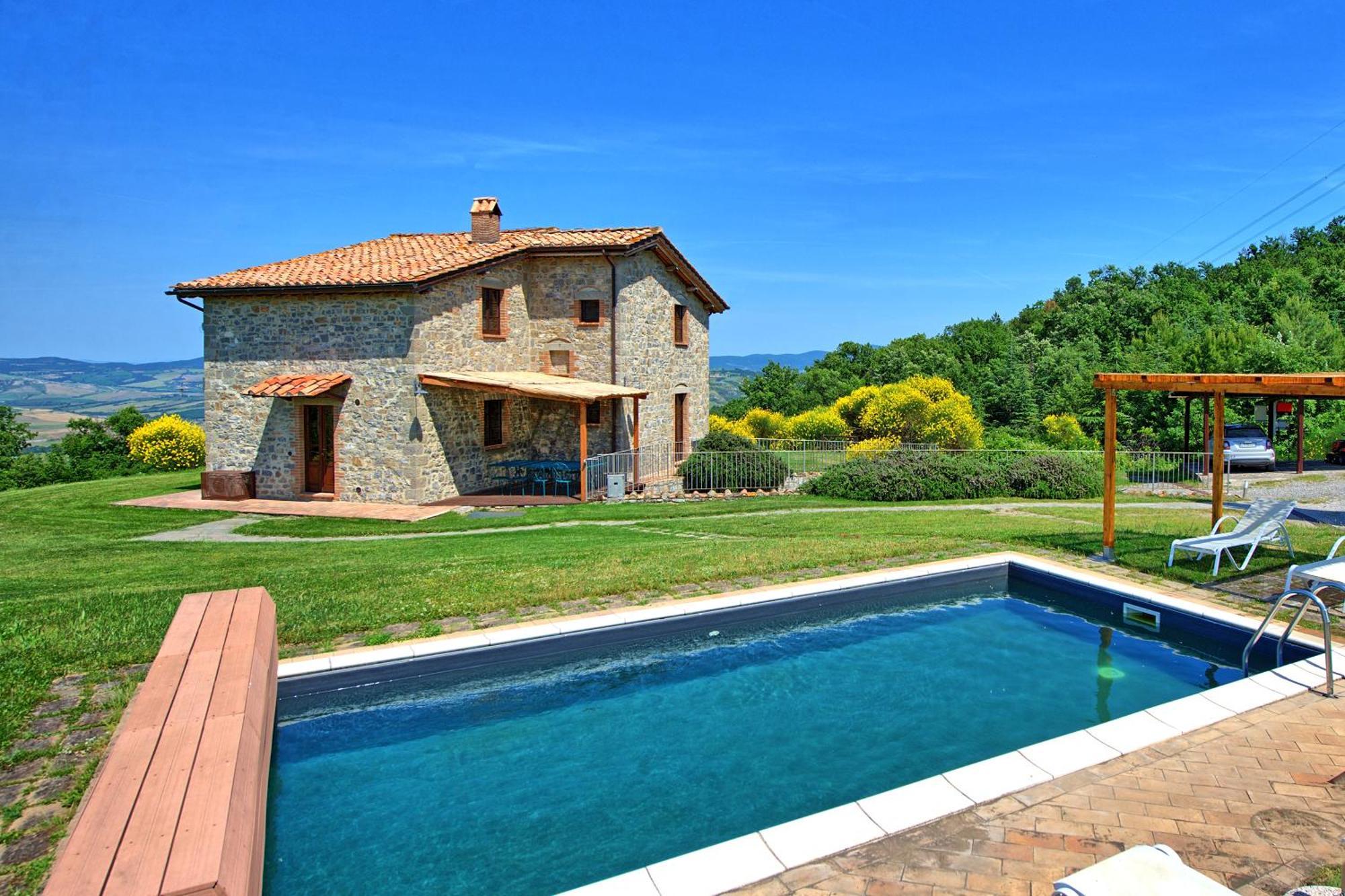 Villa San Michele By Posarellivillas Campiglia d'Orcia Luaran gambar