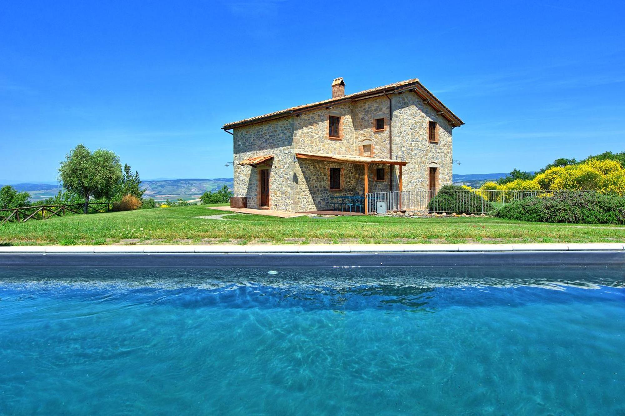 Villa San Michele By Posarellivillas Campiglia d'Orcia Luaran gambar